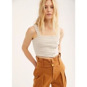 Free People This Is Love Crop Top